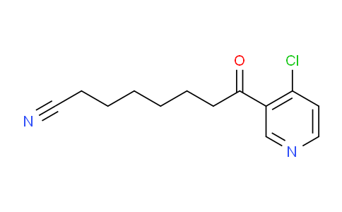 CAS No. 890100-92-2, 8-(4-Chloro-3-pyridyl)-8-oxooctanenitrile