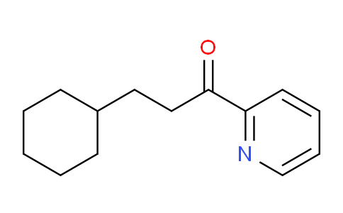 CAS No. 898779-60-7, (2-Cyclohexyl)ethyl 2-pyridyl ketone