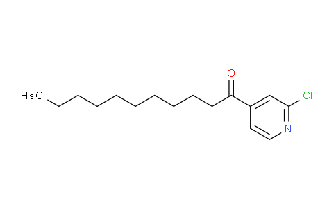 CAS No. 898784-78-6, 2-Chloro-4-undecanoylpyridine