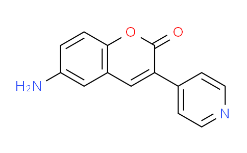 CAS No. 3390-71-4, 6-Amino-3-(pyridin-4-yl)-2H-chromen-2-one