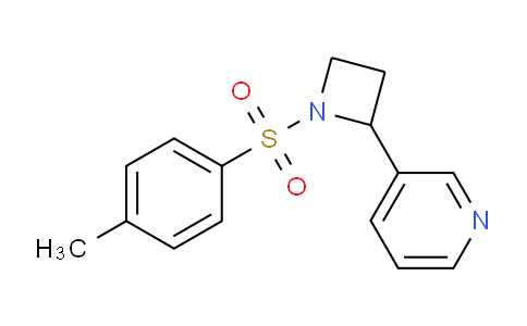 CAS No. 62247-26-1, 3-(1-Tosylazetidin-2-yl)pyridine