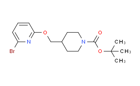 MC713499 | 1335049-41-6 | tert-butyl 4-(((6-bromopyridin-2-yl)oxy)methyl)piperidine-1-carboxylate