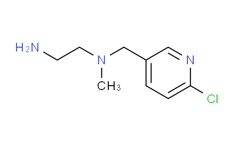 CAS No. 115327-84-9, N1-((6-chloropyridin-3-yl)methyl)-N1-methylethane-1,2-diamine