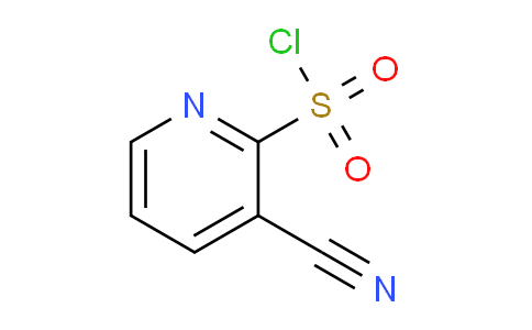 CAS No. 1249854-80-5, 3-cyanopyridine-2-sulfonyl chloride