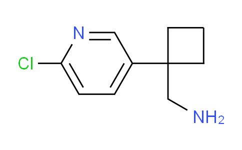 CAS No. 1780323-21-8, (1-(6-chloropyridin-3-yl)cyclobutyl)methanamine