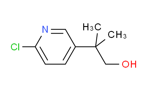 CAS No. 1649468-09-6, 2-(6-chloropyridin-3-yl)-2-methylpropan-1-ol