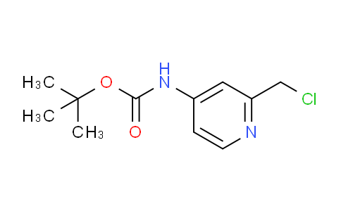 CAS No. 1196157-17-1, tert-butyl (2-(chloromethyl)pyridin-4-yl)carbamate