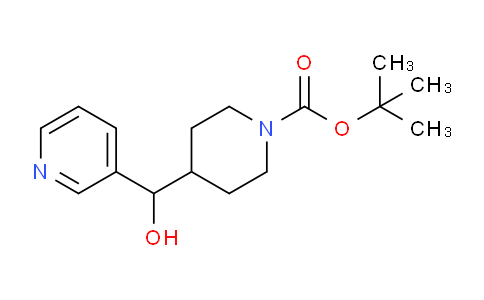 CAS No. 148148-57-6, tert-butyl 4-(hydroxy(pyridin-3-yl)methyl)piperidine-1-carboxylate