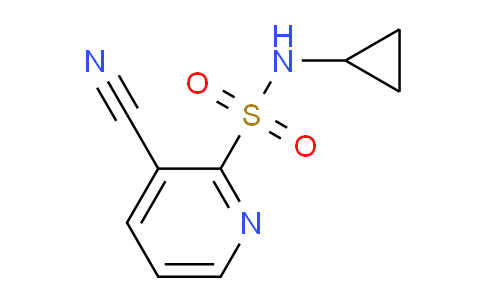 CAS No. 1420895-96-0, 3-cyano-N-cyclopropylpyridine-2-sulfonamide