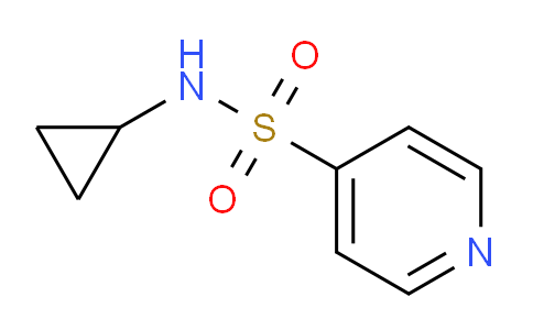 CAS No. 1823336-92-0, N-cyclopropylpyridine-4-sulfonamide