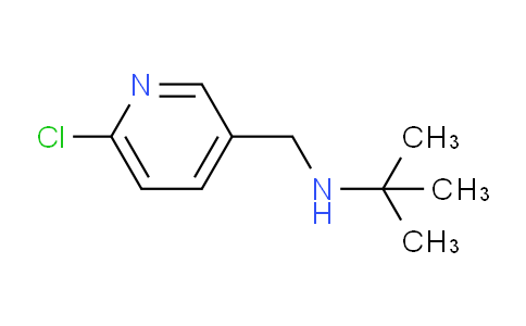 CAS No. 374895-52-0, N-((6-chloropyridin-3-yl)methyl)-2-methylpropan-2-amine