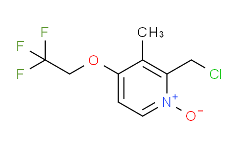 CAS No. 163119-28-6, 2-Chloromethyl-3-methyl-4-(2,2,2-trifluoroethoxy)pyridine N-Oxide