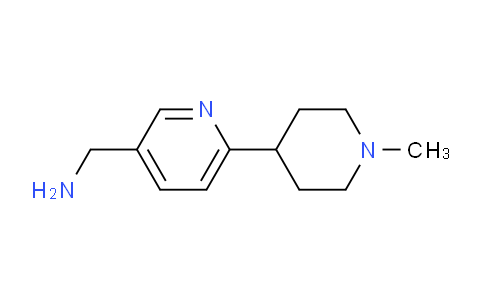 CAS No. 1895319-03-5, (6-(1-methylpiperidin-4-yl)pyridin-3-yl)methanamine