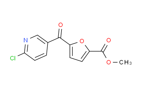 CAS No. 898785-77-8, 2-Chloro-5-(5-methoxycarbonyl-2-furoyl)pyridine