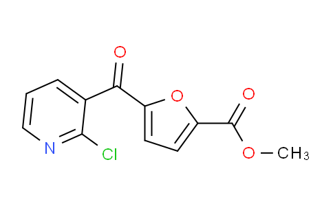 CAS No. 898785-79-0, 2-Chloro-3-(5-methoxycarbonyl-2-furoyl)pyridine