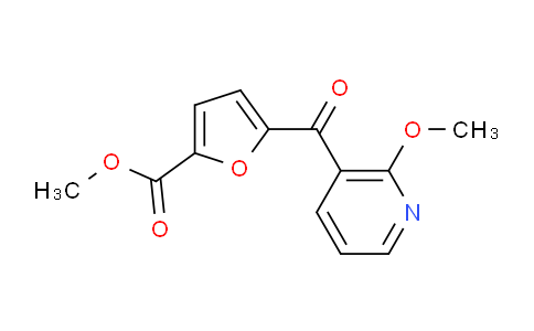 CAS No. 898786-23-7, Methyl 5-(2-methoxynicotinoyl)-2- furanoate