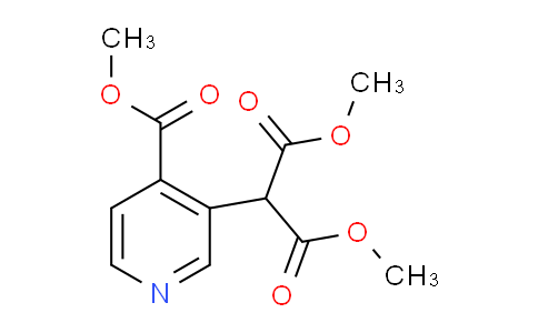 CAS No. 960114-13-0, Dimethyl 2-(4-(methoxycarbonyl)pyridin-3-yl)malonate