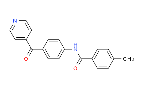 CAS No. 356084-42-9, N-(4-Isonicotinoylphenyl)-4-methylbenzamide