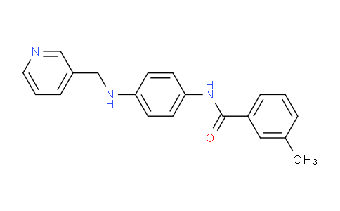 CAS No. 839695-57-7, 3-Methyl-N-(4-((pyridin-3-ylmethyl)amino)phenyl)benzamide