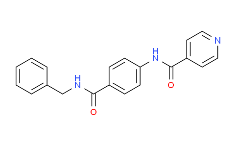 CAS No. 791800-75-4, N-(4-(Benzylcarbamoyl)phenyl)isonicotinamide