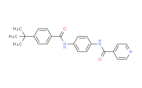 CAS No. 313700-07-1, N-(4-(4-(tert-Butyl)benzamido)phenyl)isonicotinamide
