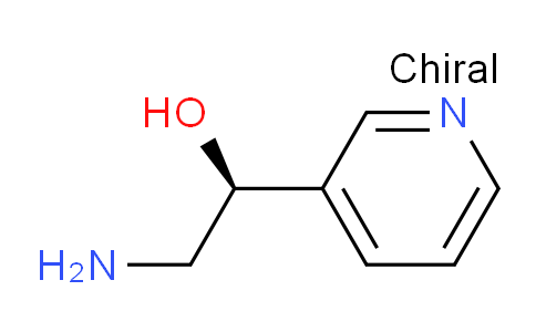 CAS No. 391906-08-4, (S)-2-Amino-1-(pyridin-3-yl)ethanol