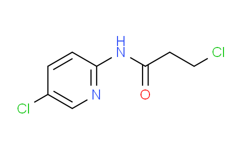 CAS No. 349124-70-5, 3-Chloro-N-(5-chloropyridin-2-yl)propanamide