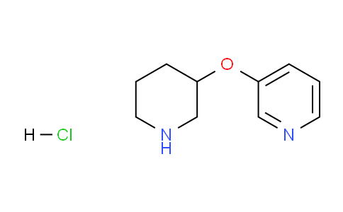 CAS No. 1220034-50-3, 3-(Piperidin-3-yloxy)pyridine hydrochloride