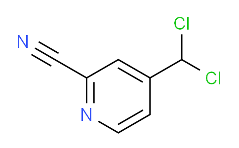 CAS No. 85148-98-7, 4-(Dichloromethyl)picolinonitrile
