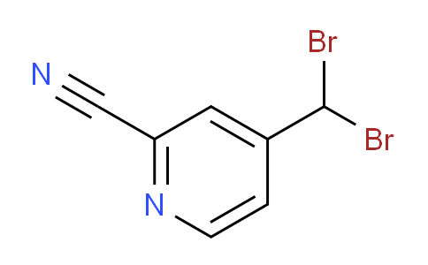 CAS No. 153994-04-8, 4-(Dibromomethyl)picolinonitrile