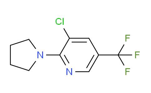 CAS No. 122599-20-6, 3-Chloro-2-(pyrrolidin-1-yl)-5-(trifluoromethyl)pyridine