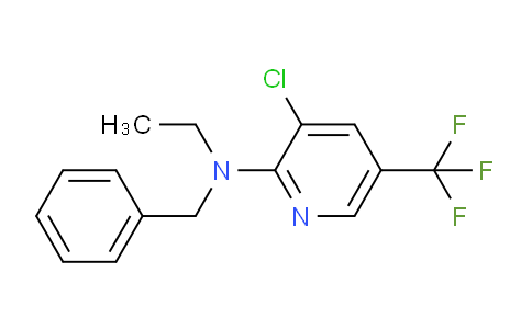 CAS No. 1220028-01-2, N-Benzyl-3-chloro-N-ethyl-5-(trifluoromethyl)pyridin-2-amine