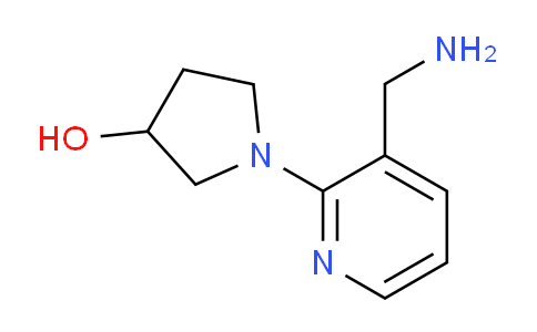 CAS No. 870066-90-3, 1-(3-(Aminomethyl)pyridin-2-yl)pyrrolidin-3-ol