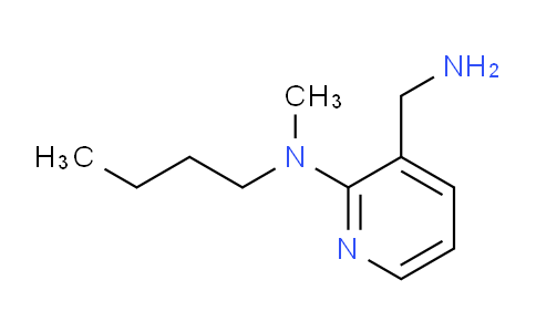 CAS No. 1016750-52-9, 3-(Aminomethyl)-N-butyl-N-methylpyridin-2-amine