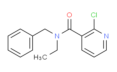 CAS No. 1039844-82-0, N-Benzyl-2-chloro-N-ethylnicotinamide