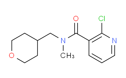 CAS No. 1220030-80-7, 2-Chloro-N-methyl-N-((tetrahydro-2H-pyran-4-yl)methyl)nicotinamide