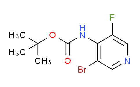 CAS No. 1824466-10-5, tert-Butyl (3-bromo-5-fluoropyridin-4-yl)carbamate