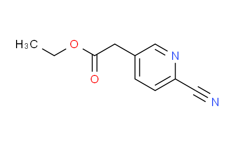 CAS No. 1227950-59-5, Ethyl 2-(6-cyanopyridin-3-yl)acetate