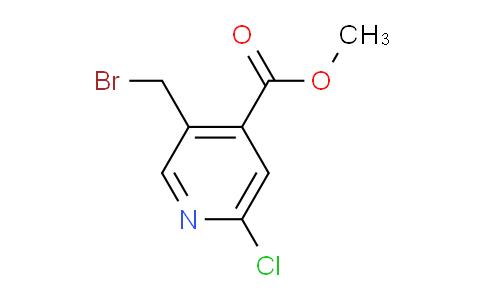 CAS No. 1260671-90-6, Methyl 5-(bromomethyl)-2-chloroisonicotinate