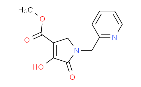 CAS No. 885951-47-3, Methyl 4-hydroxy-5-oxo-1-(pyridin-2-ylmethyl)-2,5-dihydro-1H-pyrrole-3-carboxylate