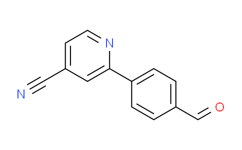 CAS No. 253801-11-5, 2-(4-Formylphenyl)isonicotinonitrile