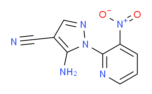 CAS No. 1177093-04-7, 5-Amino-1-(3-nitropyridin-2-yl)-1H-pyrazole-4-carbonitrile