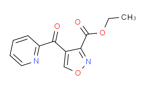 CAS No. 338761-70-9, Ethyl 4-picolinoylisoxazole-3-carboxylate