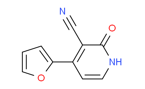 CAS No. 174713-66-7, 4-(Furan-2-yl)-2-oxo-1,2-dihydropyridine-3-carbonitrile
