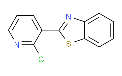 CAS No. 339112-40-2, 2-(2-Chloropyridin-3-yl)benzo[d]thiazole