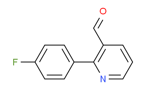 CAS No. 885950-17-4, 2-(4-Fluorophenyl)nicotinaldehyde