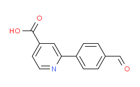 CAS No. 566198-32-1, 2-(4-Formylphenyl)isonicotinic acid