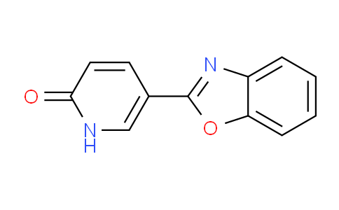 CAS No. 54627-93-9, 5-(Benzo[d]oxazol-2-yl)pyridin-2(1H)-one