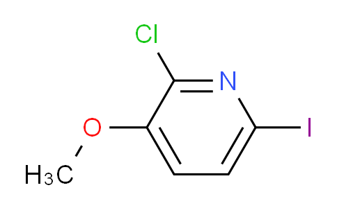 CAS No. 1171918-91-4, 2-Chloro-6-iodo-3-methoxypyridine