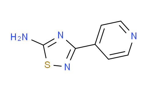 CAS No. 35115-35-6, 3-(Pyridin-4-yl)-1,2,4-thiadiazol-5-amine